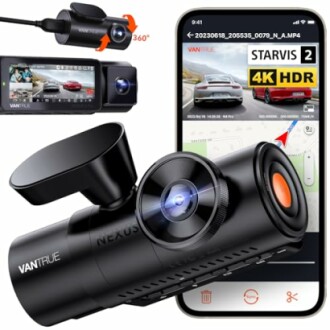 Vantrue N4 Pro 3 Channel 4K WiFi Dash Cam Review: Best Triple Car Camera for Night Vision & Parking Mode