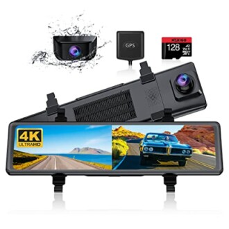 NexiGo D90 (Gen 2) True 4K Mirror Dash Cam Review: Dual Sony Sensors, 11 Inch IPS Split Screen